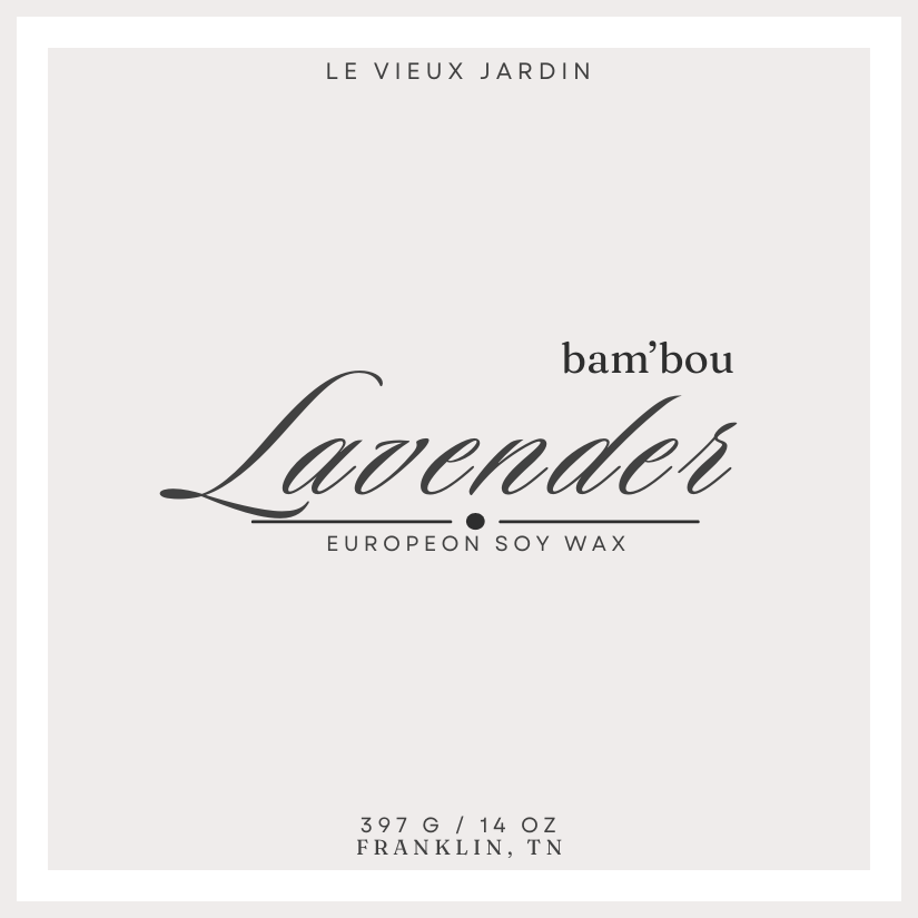Lavender  bam'bou