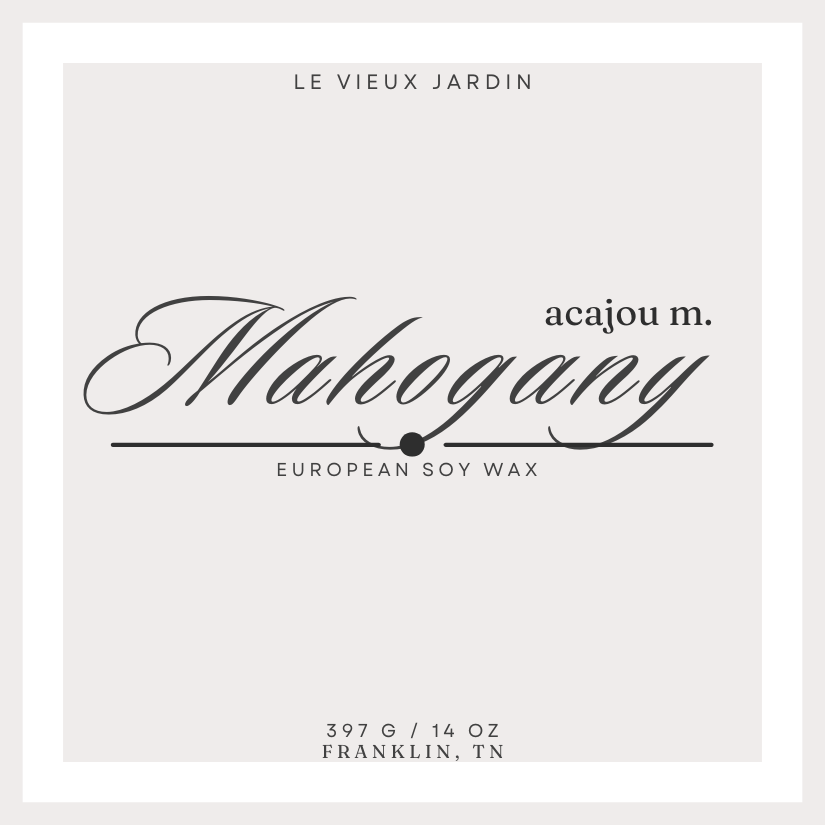 Mahogany  acajou m.
